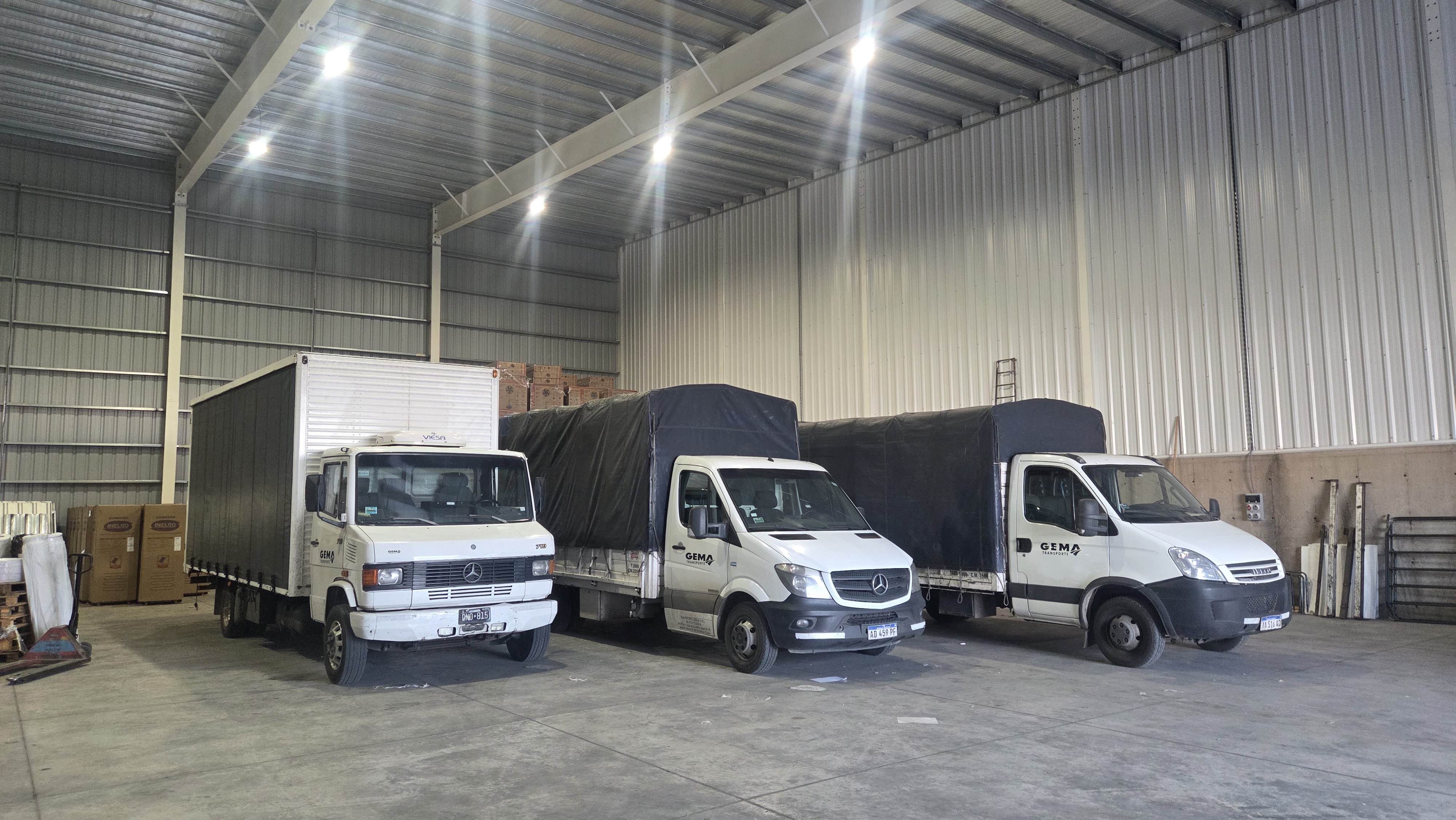Operaciones logísticas de Transporte GEMA SRL